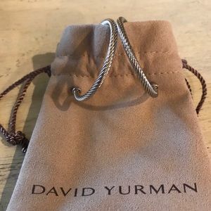 David Yurman 1.5” Classic Hoop Earrings